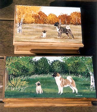 Small and Medium Jewellery Boxes - Akita