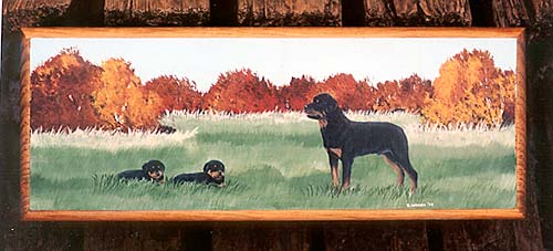 Large Jewellery Box - Rottweiler